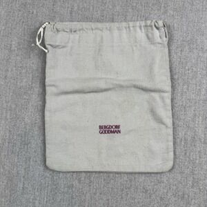 Vintage BERGDORF GOODMAN Medium dust Bag with Drawstring Closure